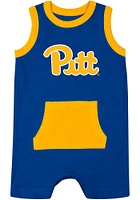 Colosseum Pitt Panthers Baby Blue Secret Life Short Sleeve One Piece