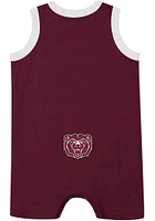 Colosseum Missouri State Bears Baby Maroon Secret Life Short Sleeve One Piece