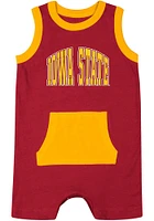 Colosseum Iowa State Cyclones Baby Cardinal Secret Life Short Sleeve One Piece