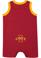 Colosseum Iowa State Cyclones Baby Cardinal Secret Life Short Sleeve One Piece