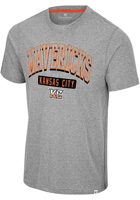 Colosseum Kansas City Mavericks Grey Yeah You Short Sleeve Fashion T Shirt