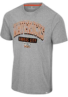 Colosseum Kansas City Mavericks Grey Yeah You Short Sleeve Fashion T Shirt