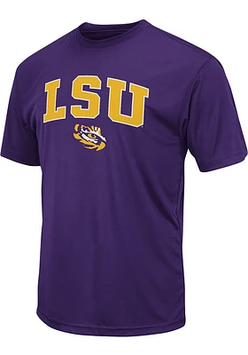 Colosseum LSU Tigers Arch Mascot Short Sleeve T Shirt
