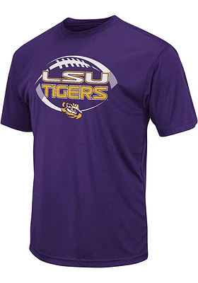 Colosseum LSU Tigers Football Short Sleeve T Shirt