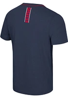 Colosseum Dayton Flyers Navy Blue No Problemo Short Sleeve T Shirt