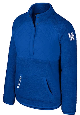 Colosseum Kentucky Wildcats Womens Blue Ellen Qtr Zip