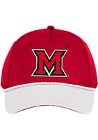 Colosseum Miami RedHawks Mainframe Cap Adjustable Hat - Red