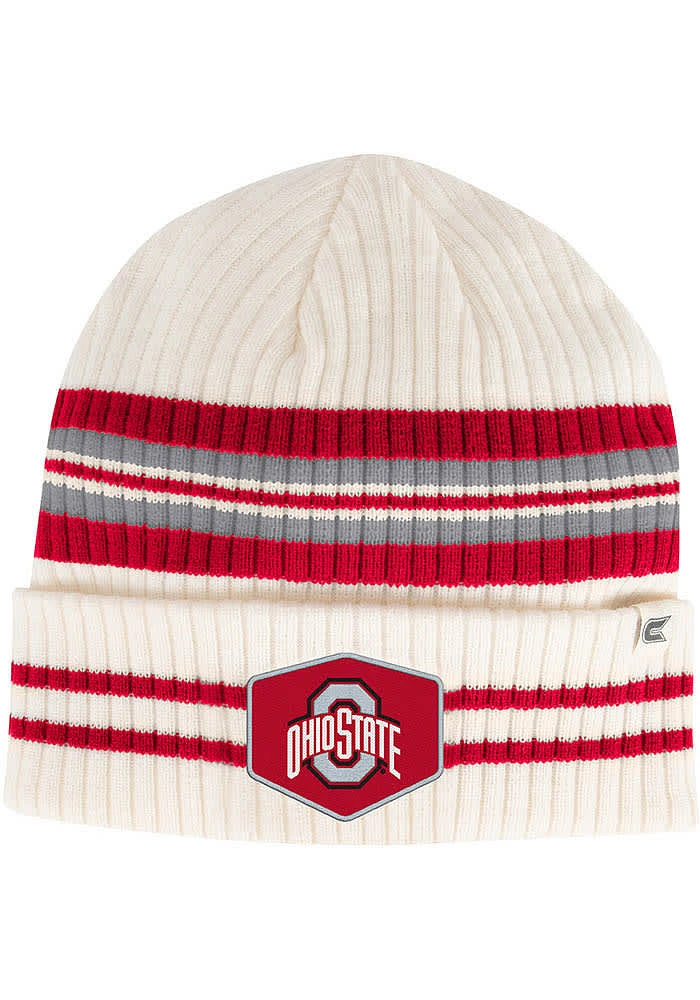 Colosseum Ohio State Buckeyes Mainframe Cap Adjustable Hat - Red