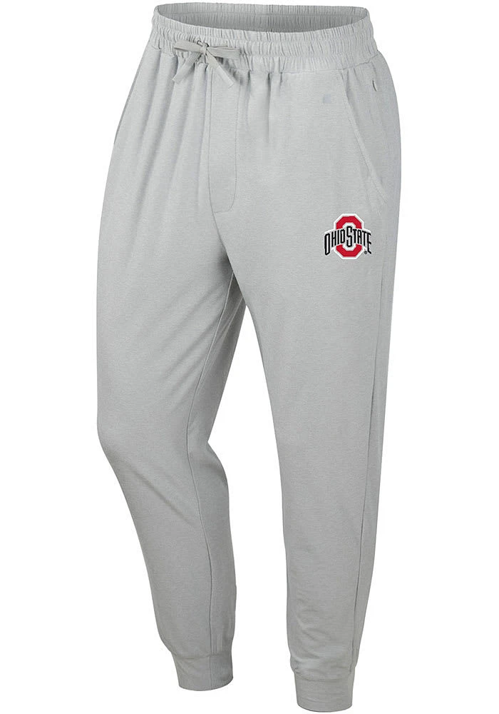 Colosseum Ohio State Buckeyes Mens Ash Oh Snap Pants