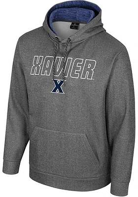 Colosseum Xavier Musketeers Mens Charcoal McCarthy Hood