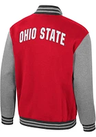 Colosseum Ohio State Buckeyes Mens Red Ambi Turner Varsity Track Jacket