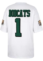 Colosseum Ohio Bobcats White No 1 Football Jersey