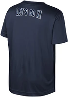 Colosseum Xavier Musketeers Youth Navy Blue Hargrove Short Sleeve T-Shirt