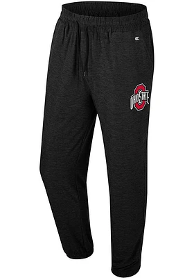 Colosseum Ohio State Buckeyes Mens Black Revolution Jogger Pants