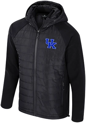 Colosseum Kentucky Wildcats Mens Black Block The Sun Medium Weight Jacket