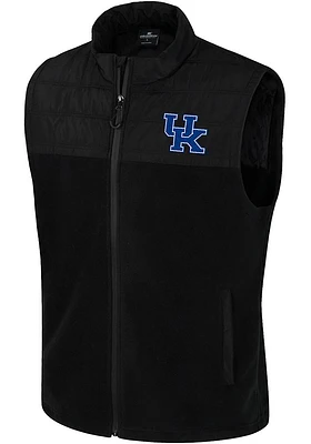 Colosseum Kentucky Wildcats Mens Black Block The Sun Sleeveless Jacket