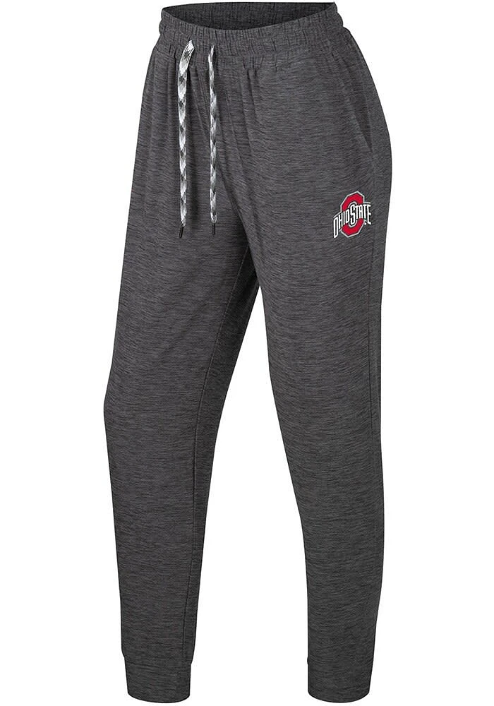 Colosseum Ohio State Buckeyes Womens Dash Charcoal Sweatpants