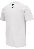 Colosseum Michigan State Spartans White Mason Short Sleeve T Shirt