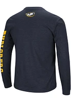 Colosseum La Salle Explorers Navy Blue Jackson Long Sleeve T Shirt