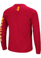 Colosseum Pitt State Gorillas Red Jackson Long Sleeve T Shirt