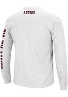 Colosseum Texas A&M Aggies White Jackson Long Sleeve T Shirt