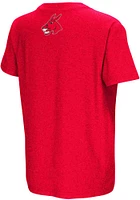 Colosseum Central Missouri Mules Youth Cardinal Graham Short Sleeve T-Shirt