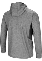 Colosseum Wichita State Shockers Mens Grey All Them Teeth Long Sleeve Zip