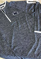 Colosseum Penn State Nittany Lions Mens Navy Blue Amnesia Long Sleeve Qtr Zip Pullover