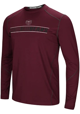 Colosseum Missouri State Bears Maroon Bayous Long Sleeve T-Shirt