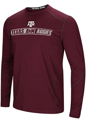 Colosseum Texas A&M Aggies Maroon Bayous Long Sleeve T-Shirt