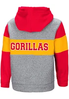 Colosseum Pitt State Gorillas Toddler Snowplough Long Sleeve Full Zip Sweatshirt - Grey