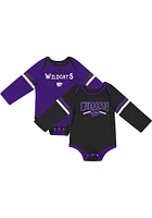 Colosseum K-State Wildcats Baby Purple Super One Piece