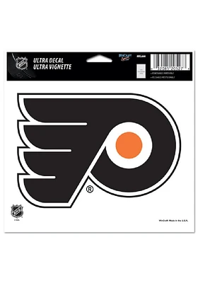 Philadelphia Flyers 5x6 Auto Decal - Black