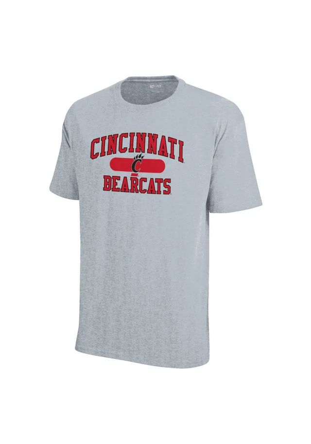 Cincinnati Bearcats Grey Arch Short Sleeve T Shirt