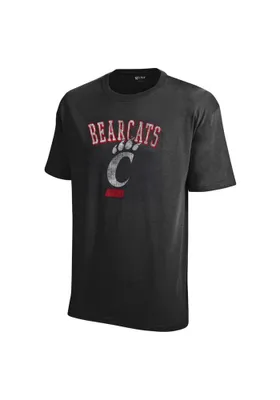 Cincinnati Bearcats Distressed Short Sleeve T Shirt