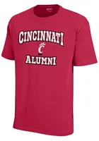 Cincinnati Bearcats Red Alumni Short Sleeve T Shirt