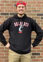 Cincinnati Bearcats Mens Comfort Wash Long Sleeve Hoodie