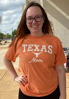 Texas Longhorns Womens Burnt Orange Mom Short Sleeve T-Shirt