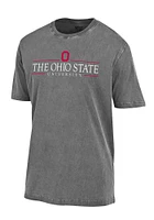 Ohio State Buckeyes Grey University Short Sleeve T Shirt