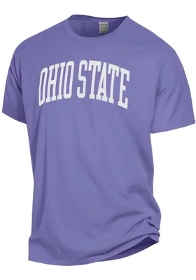 Ohio State Buckeyes Lavender Classic Short Sleeve T Shirt