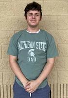 Michigan State Spartans Green Comfort Wash Dad Short Sleeve T Shirt