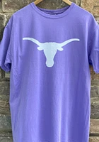 Texas Longhorns Lavender Classic Short Sleeve T Shirt