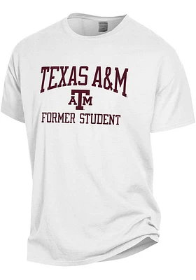 Texas A&M Aggies White Former Student Short Sleeve T Shirt