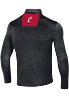 Under Armour Cincinnati Bearcats Mens Charcoal Gameday Tech Twist Long Sleeve Qtr Zip Pullover