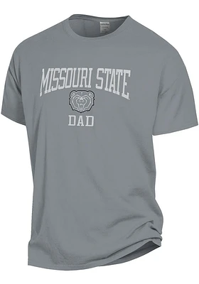Missouri State Bears Grey Comfort Wash Dad Short Sleeve T Shirt