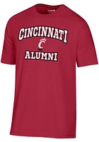 Cincinnati Bearcats Red Alumni Logo Short Sleeve T Shirt