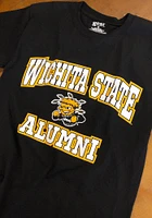 Wichita State Shockers Black Alumni Short Sleeve T Shirt