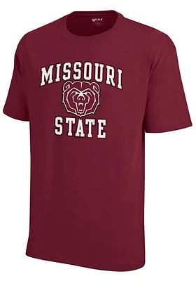 Missouri State Bears Maroon Number One Short Sleeve T Shirt