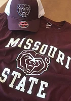 Missouri State Bears Maroon Number One Short Sleeve T Shirt