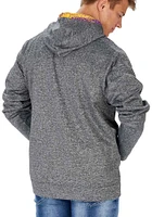 Zubaz Minnesota Vikings Mens Grey Static Hood